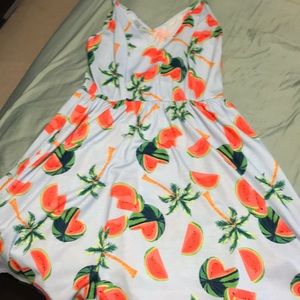 Watermelon 🍉Tropical Dress by Asos